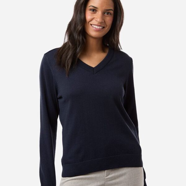 Devon & Jones Women's New Classics V-Neck Sweater DG445W Women's New Classics V-Neck Sweater Thumbnail