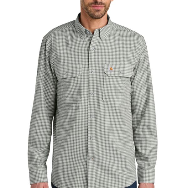 Carhartt Rugged Flex ® Plaid Long Sleeve Shirt CT107109 Rugged Flex ® Plaid Long Sleeve Shirt Thumbnail