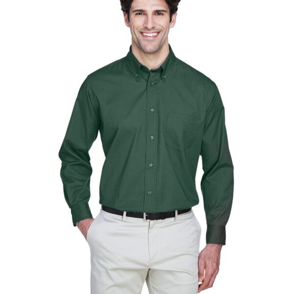 UltraClub Men's Whisper Twill Dress Shirt 8975 Men's Whisper Twill Dress Shirt Thumbnail