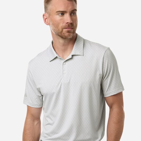 Adidas Men's 4-Way Stretch Printed Polo A716 Men's 4-Way Stretch Printed Polo Thumbnail