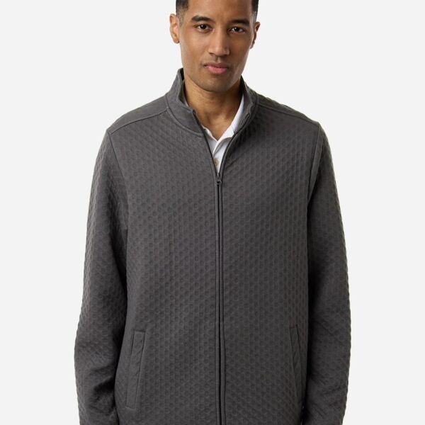 Devon & Jones Men's Berkley Textured Full-Zip Jacket DG740 Men's Berkley Textured Full-Zip Jacket Thumbnail