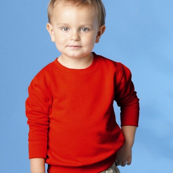 Rabbit Skins Toddler Fleece Crewneck Sweatshirt 3317 Toddler Fleece Crewneck Sweatshirt Thumbnail