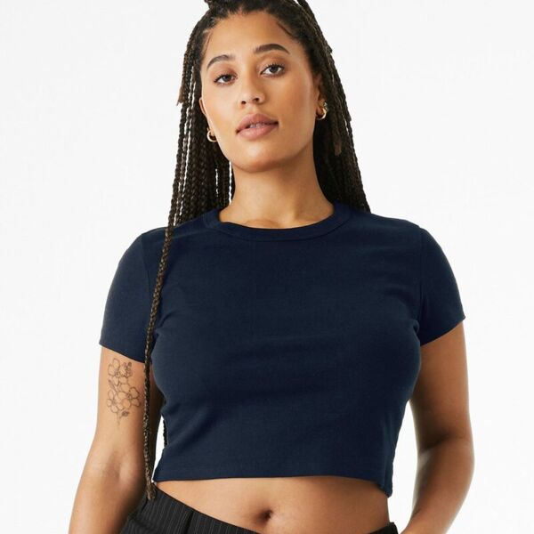 Bella + Canvas Women's Micro Rib Baby Tee 1010 Women's Micro Rib Baby Tee Thumbnail