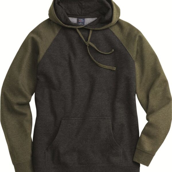 Independent Trading Co. Unisex Raglan Hooded Sweatshirt IND40RP Unisex Raglan Hooded Sweatshirt Thumbnail