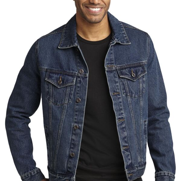 Port Authority Denim Jacket J7620 Denim Jacket Thumbnail