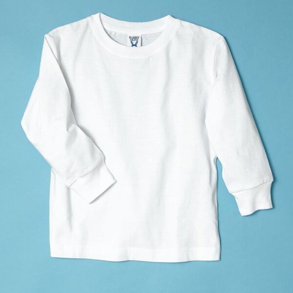 Rabbit Skins Toddler Fine Jersey Long Sleeve Tee 3302 Toddler Fine Jersey Long Sleeve Tee Thumbnail