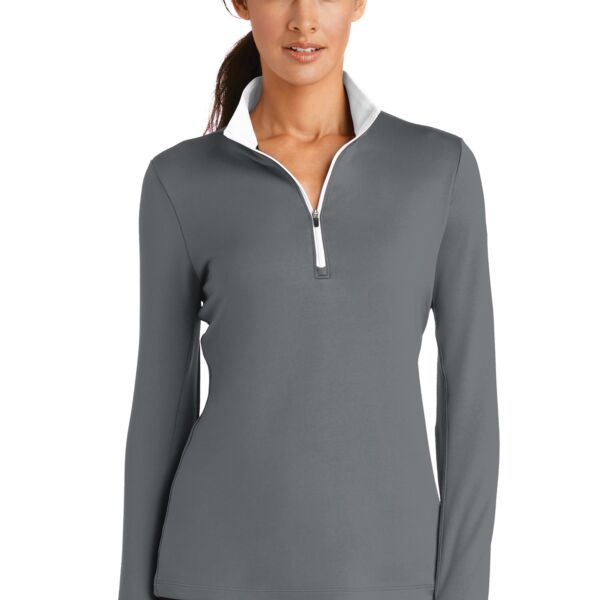 Nike Women's Dri FIT Stretch 1/2 Zip Cover Up 779796 Women's Dri FIT Stretch 1/2 Zip Cover Up Thumbnail