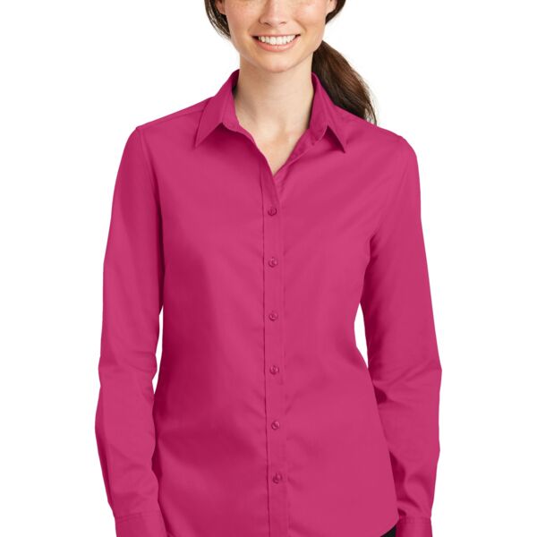 Port Authority Women's SuperPro Twill Shirt L663 Women's SuperPro Twill Shirt Thumbnail