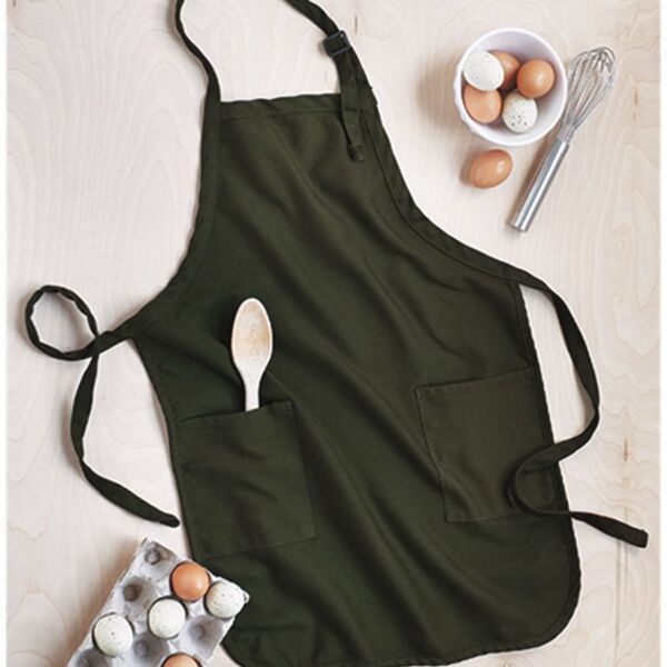 Q-Tees Full-Length Apron with Pockets Q4350 Full-Length Apron with Pockets Thumbnail
