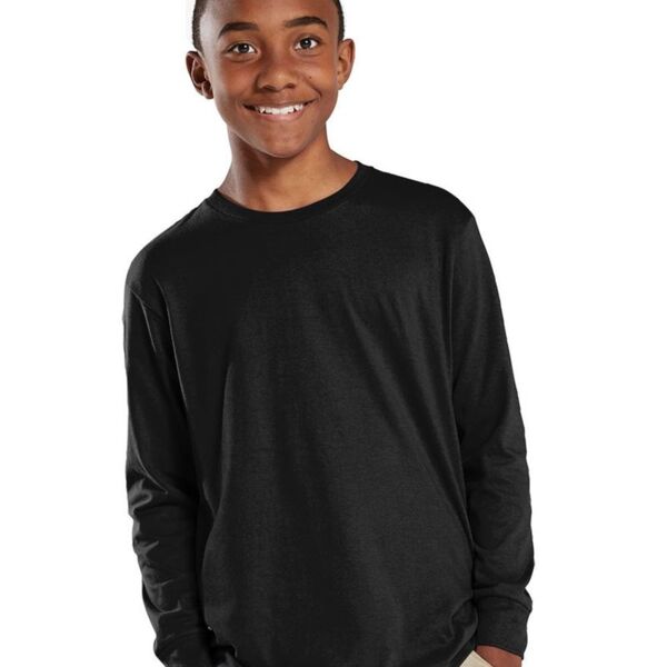 LAT Youth Fine Jersey Long Sleeve Tee 6201 Youth Fine Jersey Long Sleeve Tee Thumbnail