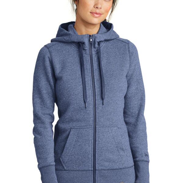 New Era Women's French Terry Full Zip Hoodie LNEA502 Women's French Terry Full Zip Hoodie Thumbnail