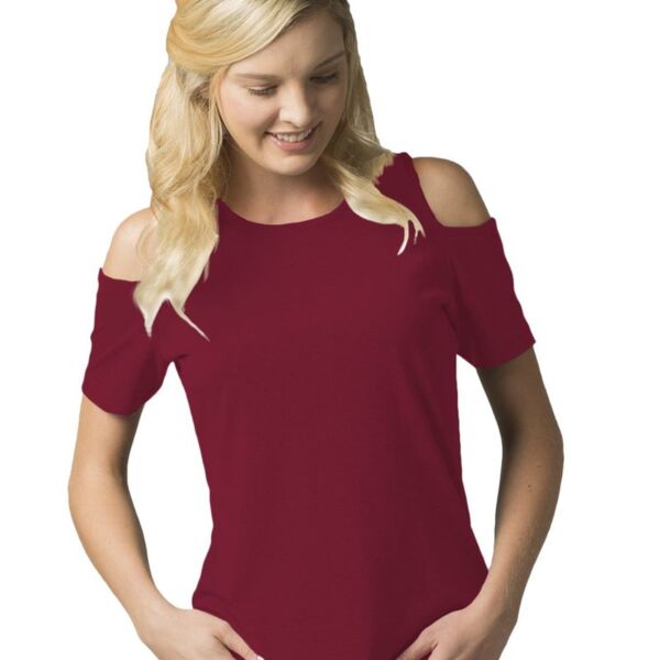 Boxercraft Women's Cold Shoulder T-Shirt T32 Women's Cold Shoulder T-Shirt Thumbnail