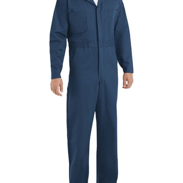 Red Kap Men's Extended Sizes Button-Front Cotton Coveral CC16EXT Men's Extended Sizes Button-Front Cotton Coveral Thumbnail
