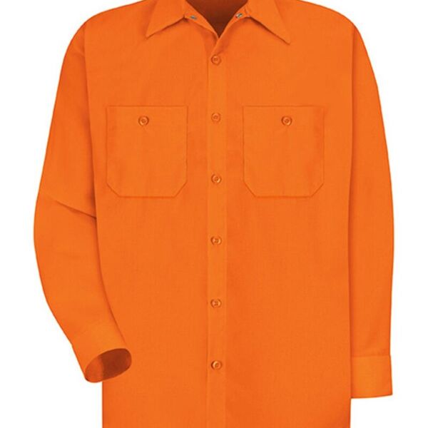 Red Kap Men's Tall Enhanced Visibility Long Sleeve Work Shirt SS14T Men's Tall Enhanced Visibility Long Sleeve Work Shirt Thumbnail