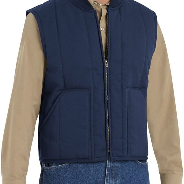 Red Kap Men's Tall Quilted Vest VT22T Men's Tall Quilted Vest Thumbnail