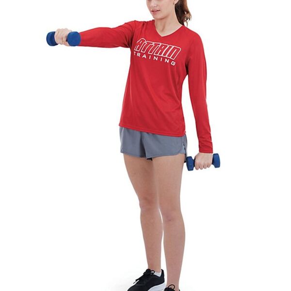 Augusta Sportswear Women's Attain Wicking Long Sleeve V-Neck T-Shirt 2797 Women's Attain Wicking Long Sleeve V-Neck T-Shirt Thumbnail