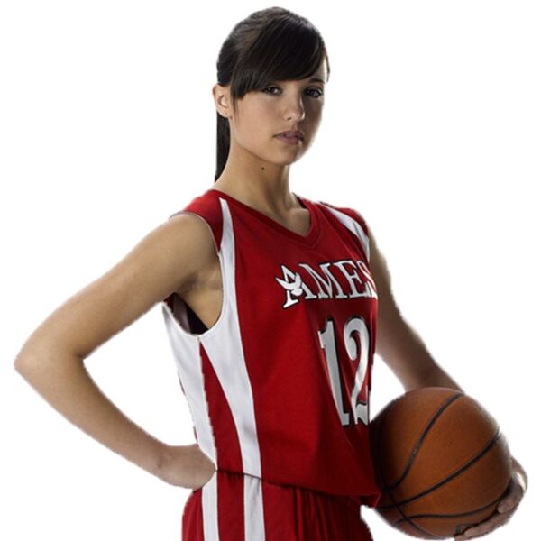 Alleson Athletic Women's Reversible Basketball Jersey 54MMRW Women's Reversible Basketball Jersey Thumbnail