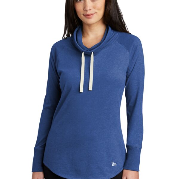 New Era Women's Sueded Cotton Blend Cowl Tee LNEA123 Women's Sueded Cotton Blend Cowl Tee Thumbnail