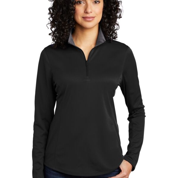 Port Authority Women's Silk Touch Performance 1/4 Zip LK584 Women's Silk Touch Performance 1/4 Zip Thumbnail