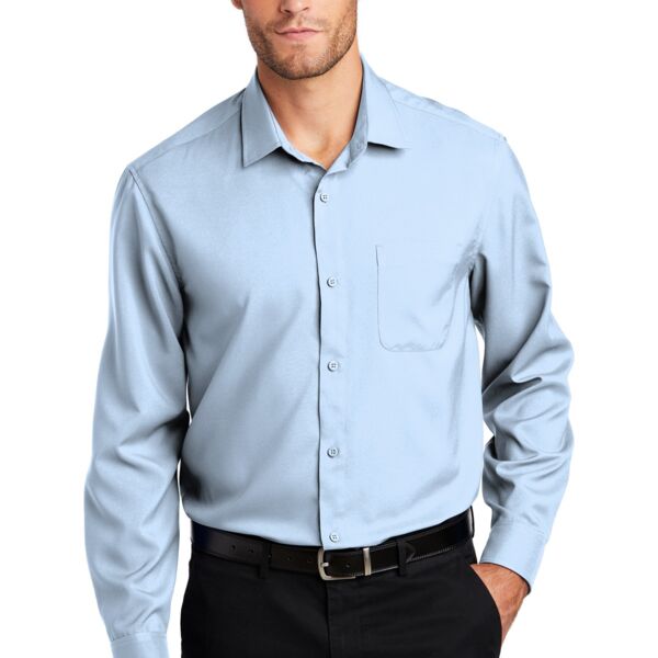 Port Authority Long Sleeve Performance Staff Shirt W401 Long Sleeve Performance Staff Shirt Thumbnail