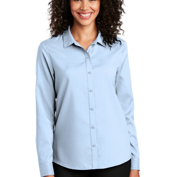Port Authority Women's Long Sleeve Performance Staff Shirt LW401 Women's Long Sleeve Performance Staff Shirt Thumbnail