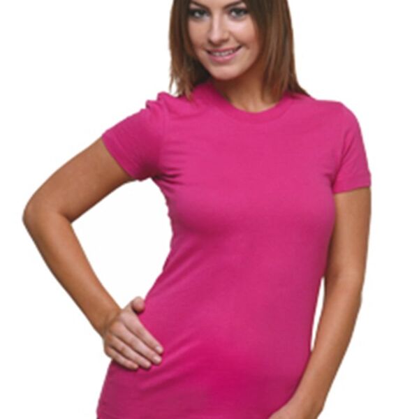 Bayside Women's USA-Made Fine Jersey T-Shirt 4990 Women's USA-Made Fine Jersey T-Shirt Thumbnail