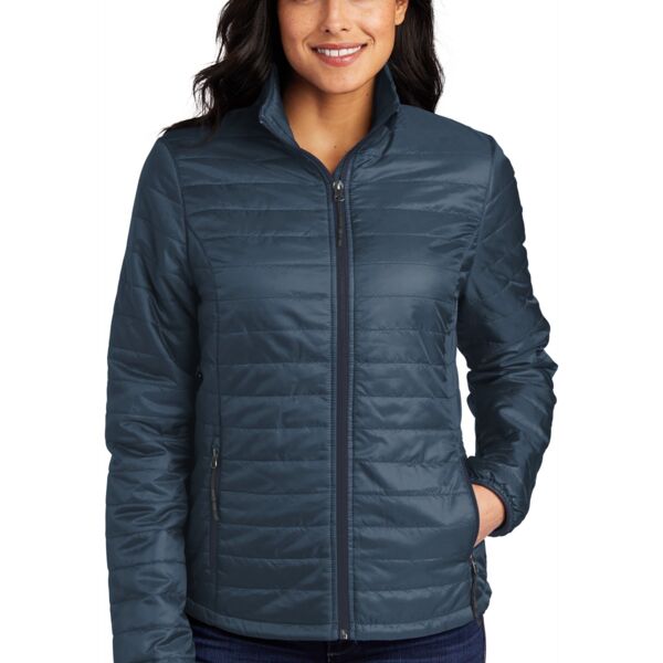 Port Authority Women's Packable Puffy Jacket L850 Women's Packable Puffy Jacket Thumbnail