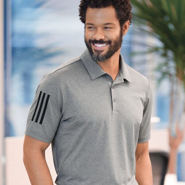 Adidas Men's Floating 3-Stripes Polo A480 Men's Floating 3-Stripes Polo Thumbnail
