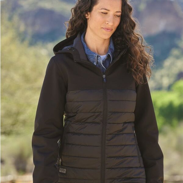 DRI DUCK Women's Vista Soft Shell Puffer Jacket 9415 Women's Vista Soft Shell Puffer Jacket Thumbnail