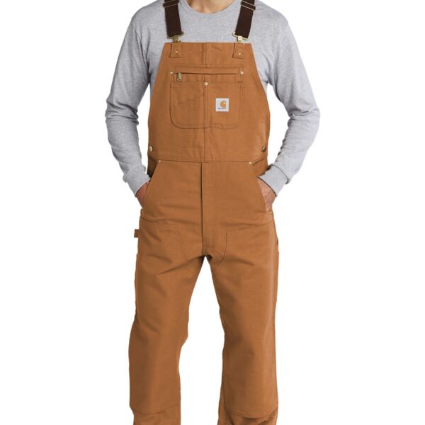 Carhartt Duck Unlined Bib Overalls CT102776 Duck Unlined Bib Overalls Thumbnail