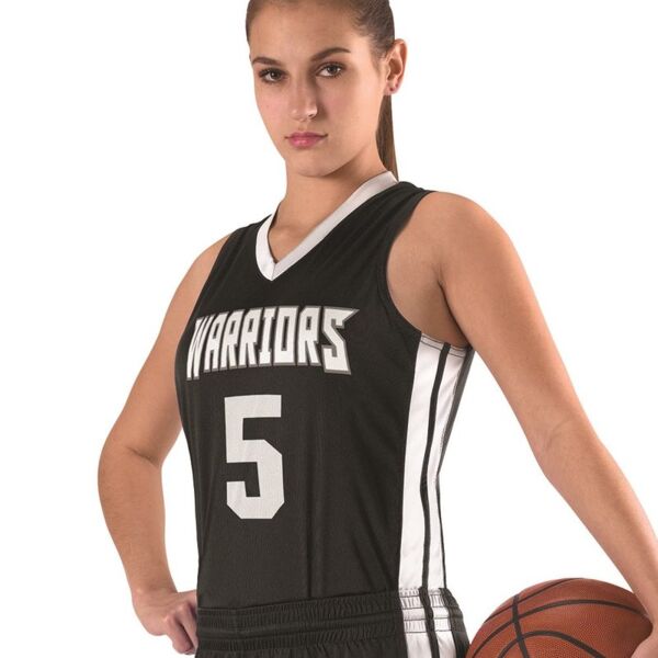 Alleson Athletic Women's Single Ply Basketball Jersey 538JW Women's Single Ply Basketball Jersey Thumbnail