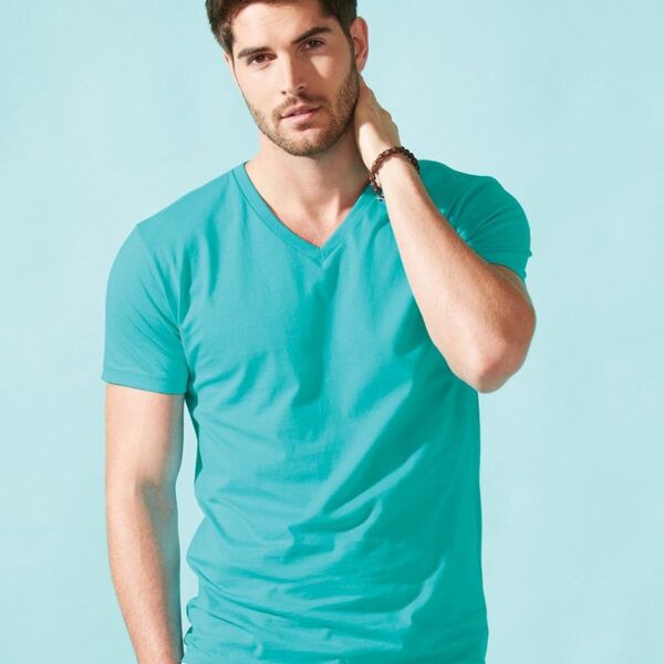 Next Level Apparel Cotton Short Sleeve V 3200 Cotton Short Sleeve V Thumbnail
