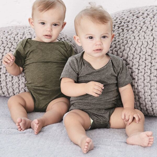 Bella + Canvas Baby Triblend Short Sleeve Onesie 134B Baby Triblend Short Sleeve Onesie Thumbnail