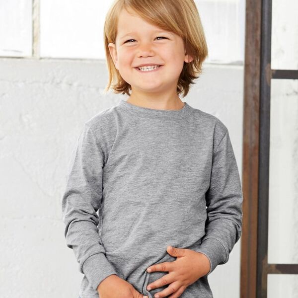 Bella + Canvas Toddler Jersey Long Sleeve T-Shirt 3501T Toddler Jersey Long Sleeve T-Shirt Thumbnail