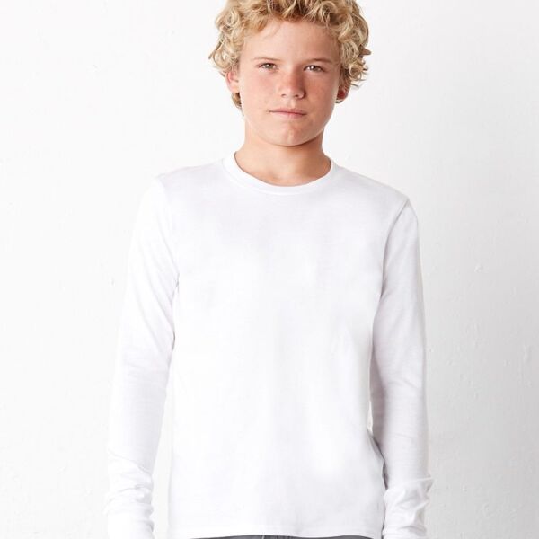 Bella + Canvas Youth Long Sleeve Jersey Tee 3501Y Youth Long Sleeve Jersey Tee Thumbnail