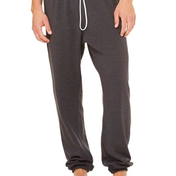 Bella + Canvas Unisex Long Scrunch Fleece Pants 3737 Unisex Long Scrunch Fleece Pants Thumbnail