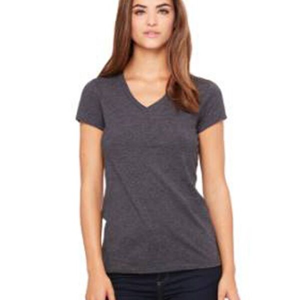 Bella + Canvas Women's Short Sleeve Jersey V-Neck Tee 6005 Women's Short Sleeve Jersey V-Neck Tee Thumbnail