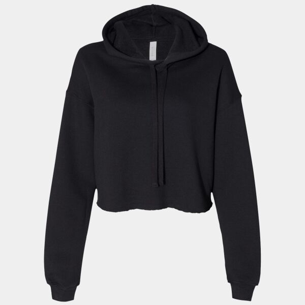Bella + Canvas Women's Cropped Fleece Hoodie 7502 Women's Cropped Fleece Hoodie Thumbnail