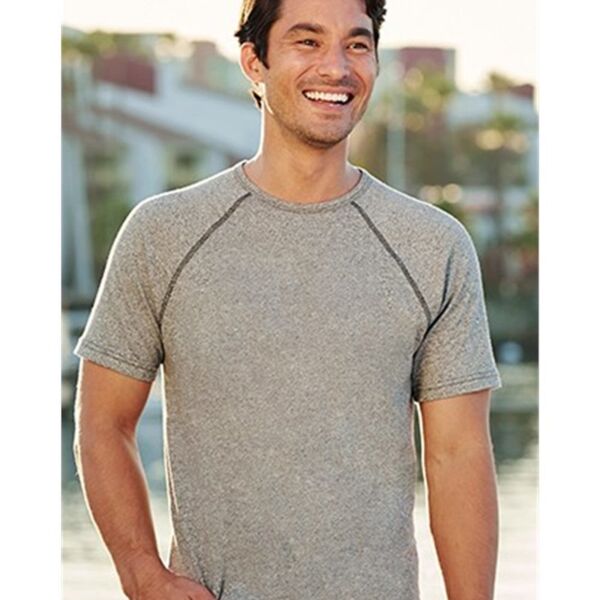Next Level Apparel Mock Twist Raglan Short Sleeve Crew 2050 Mock Twist Raglan Short Sleeve Crew Thumbnail
