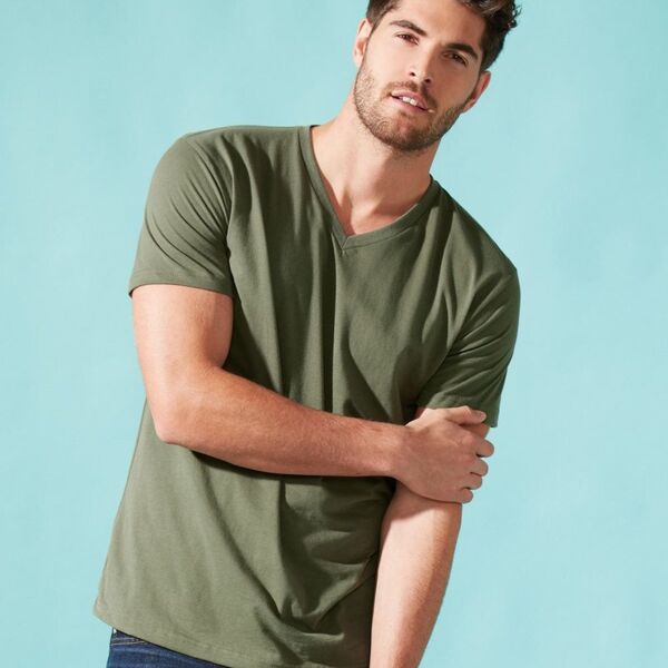 Next Level Apparel Premium Fitted Sueded V-Neck T-Shirt 6440 Premium Fitted Sueded V-Neck T-Shirt Thumbnail