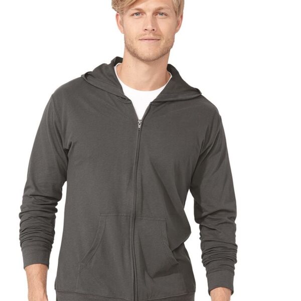 Next Level Apparel Sueded Long Sleeve Hooded Full Zip 6491 Sueded Long Sleeve Hooded Full Zip Thumbnail