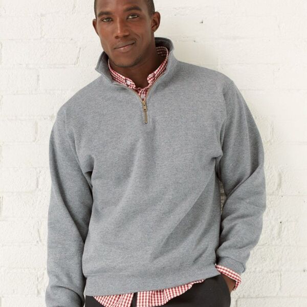 Jerzees Super Sweats NuBlend® Quarter-Zip Cadet Collar Sweatshirt 4528MR Super Sweats NuBlend® Quarter-Zip Cadet Collar Sweatshirt Thumbnail