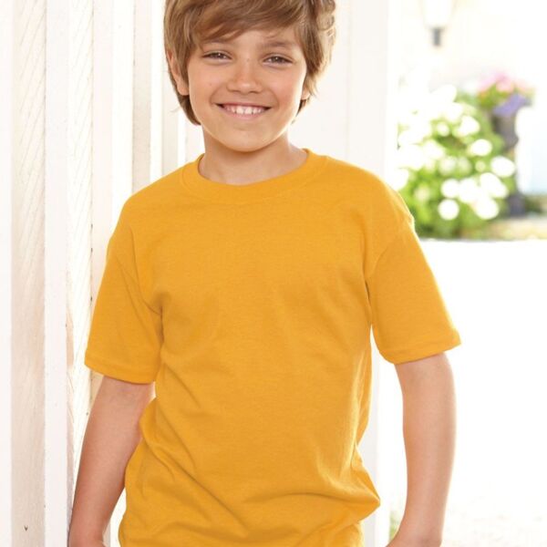 Hanes Ecosmart™ Youth Short Sleeve T-Shirt 5370 Ecosmart™ Youth Short Sleeve T-Shirt Thumbnail