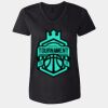 Women's Tagless V-Neck T-Shirt Thumbnail